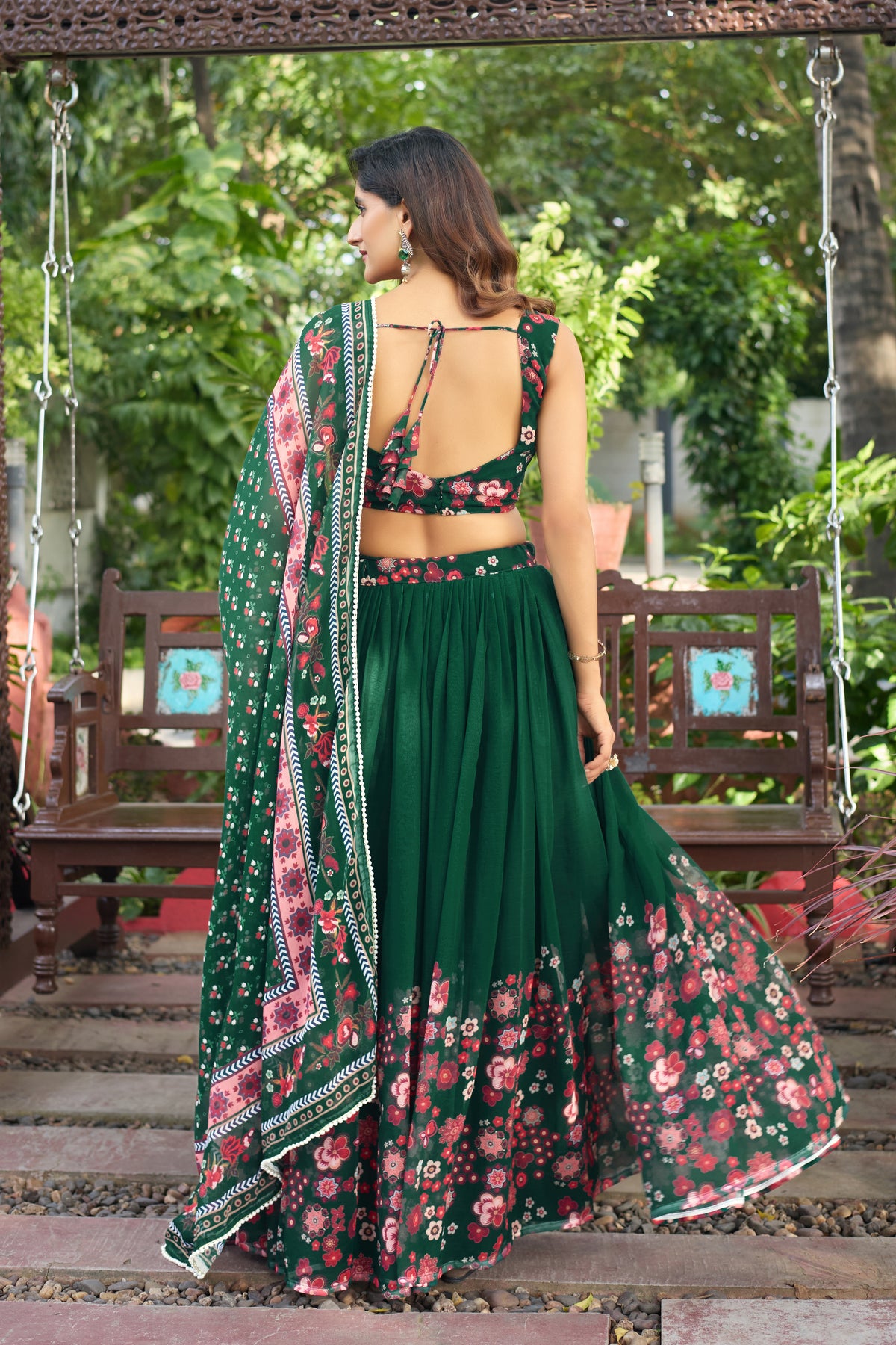 AAKRISH DESIGNERS TRANDING NAVRATRI COLLECTION LENGHA CHOLI 2026