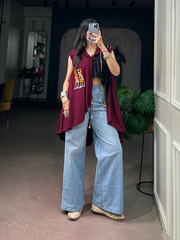AAKRISH DESIGNERS Garba Glam Tops