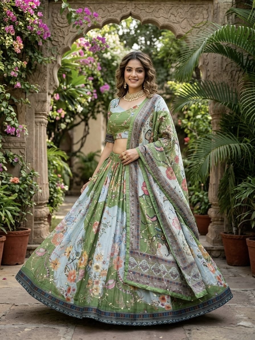 AAKRISH DESIGNERS PRESENTING NEW &TRENDING PARTYWEAR NAVRATRI COLLECTION CHOLI