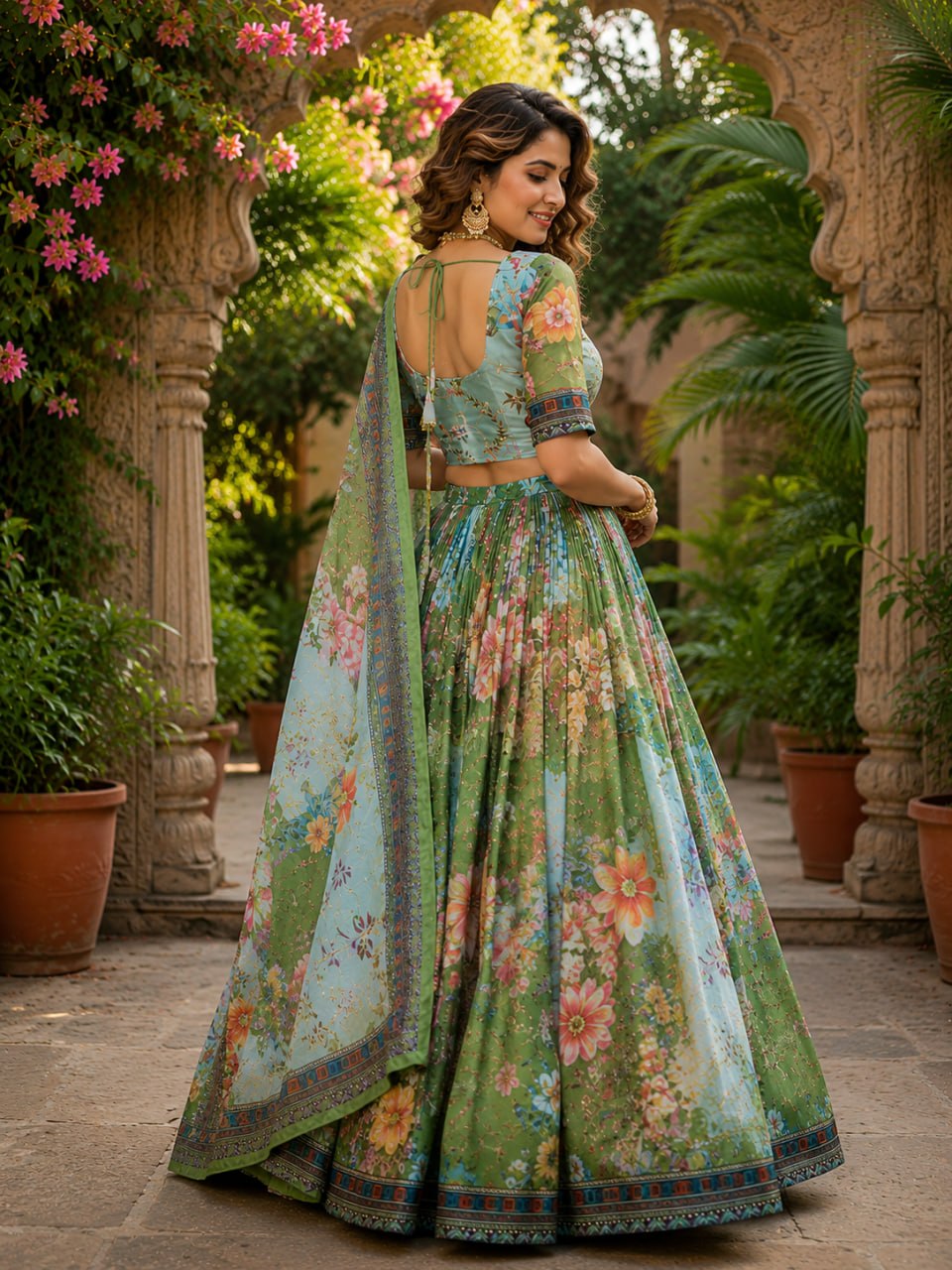 AAKRISH DESIGNERS PRESENTING NEW &TRENDING PARTYWEAR NAVRATRI COLLECTION CHOLI