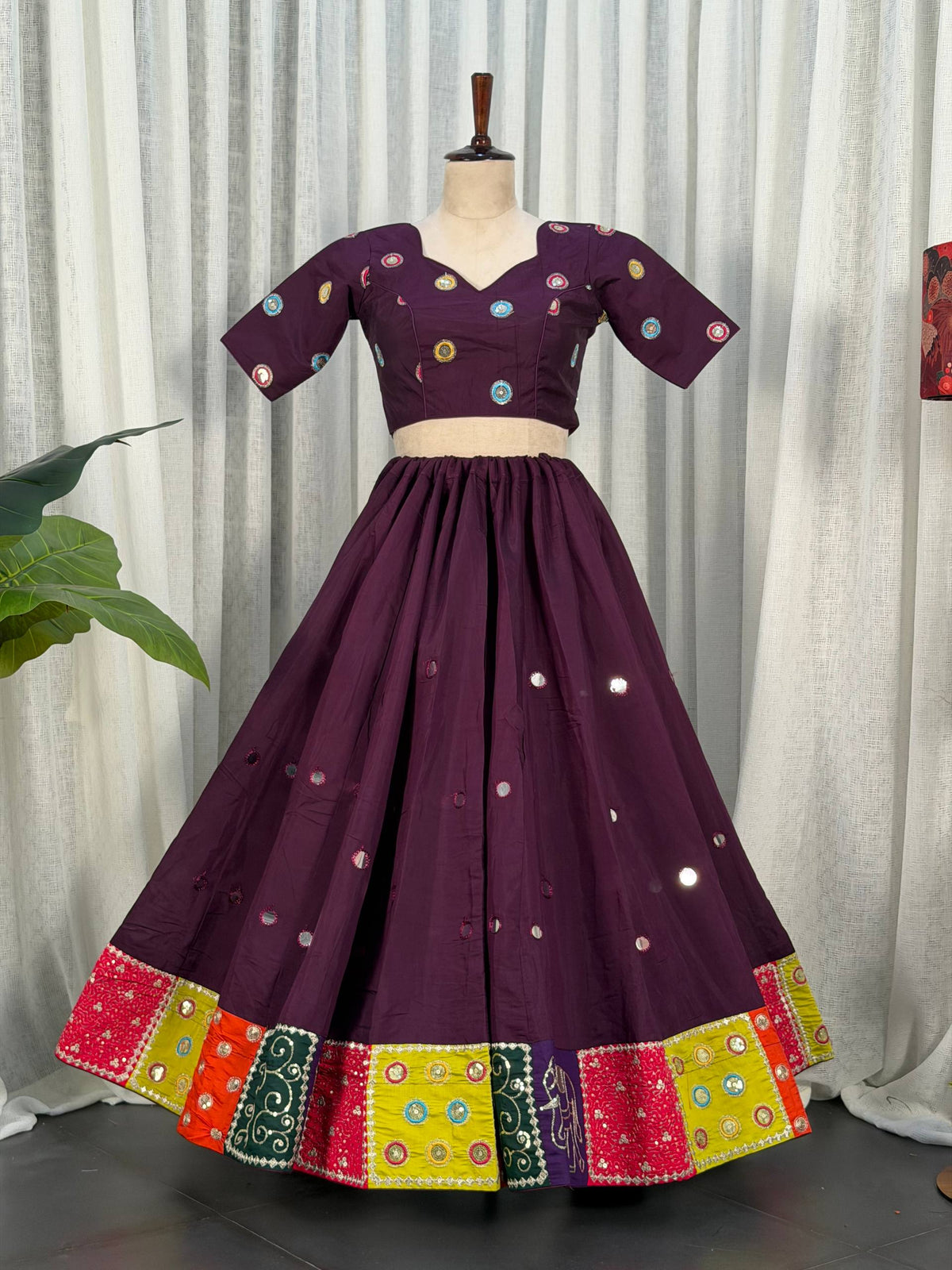 AAKRISH DESIGNERS NEW PATTERN LENGHA CHOLI 2026