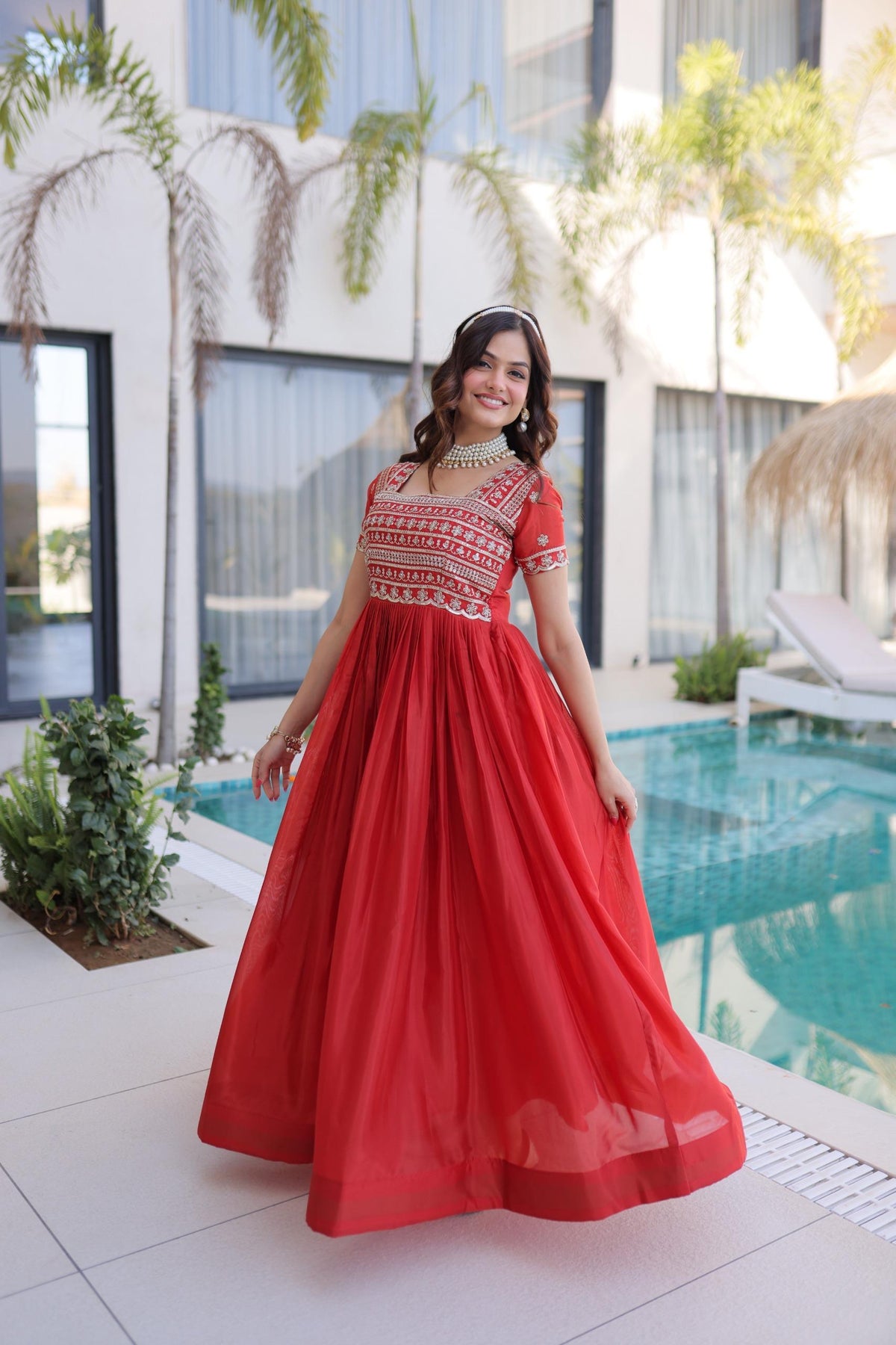 PREMIUM AAKRISH DESIGNER READYMADE GOWN COLLECTIONS