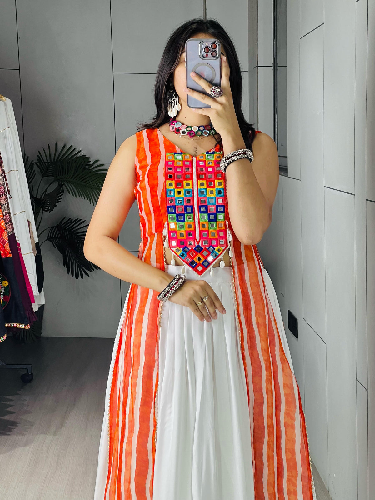 Aakrish Designers Prints Kurtis With Traditional Lehenga Sets