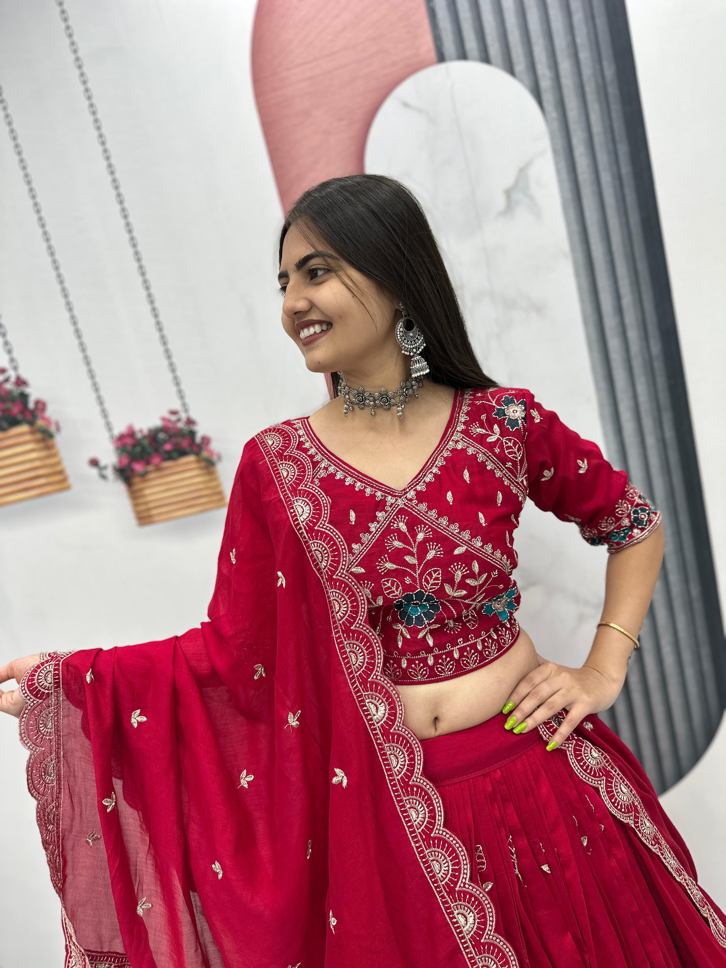 Aakrish Designers Launching New Festival Lehenga Choli