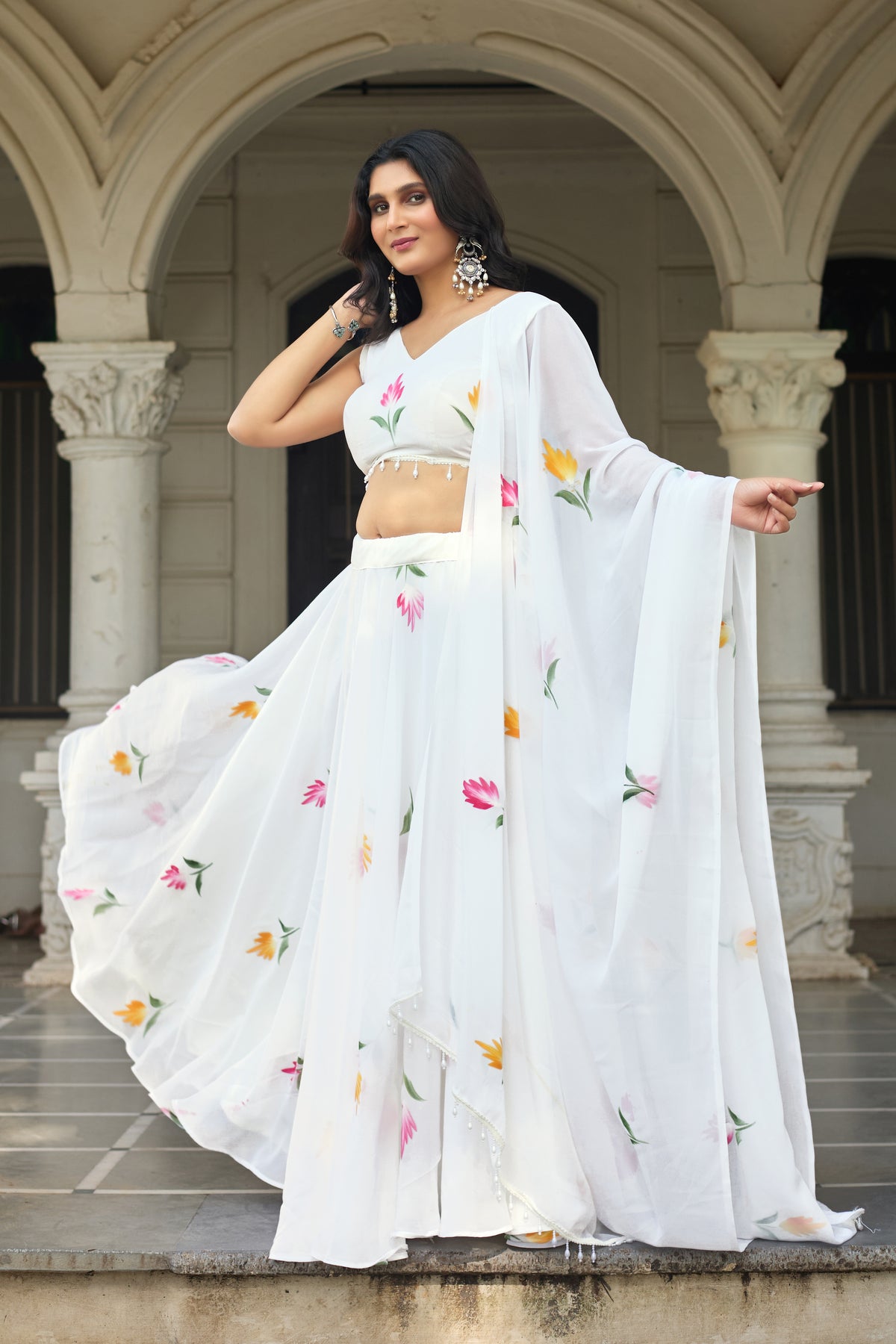 AAKRISH DESIGNERS TRANDING NAVRATRI COLLECTION LENGHA CHOLI 2026