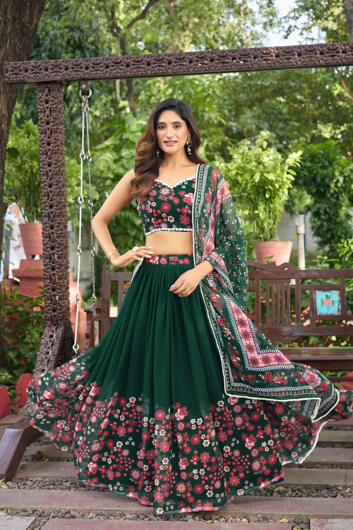 AAKRISH DESIGNERS TRANDING NAVRATRI COLLECTION LENGHA CHOLI 2026