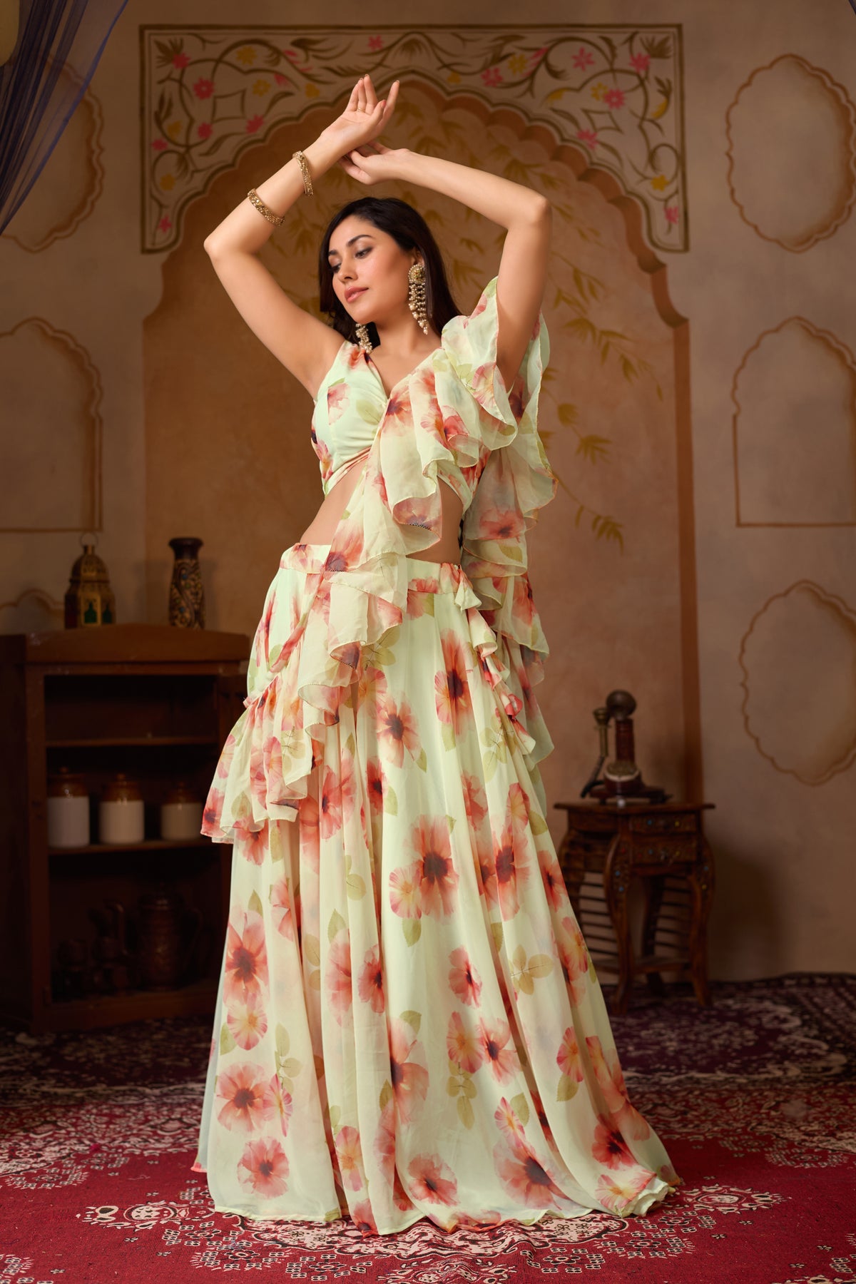 AAKRISH DESIGNERS TRANDING NAVRATRI COLLECTION LENGHA CHOLI 2026