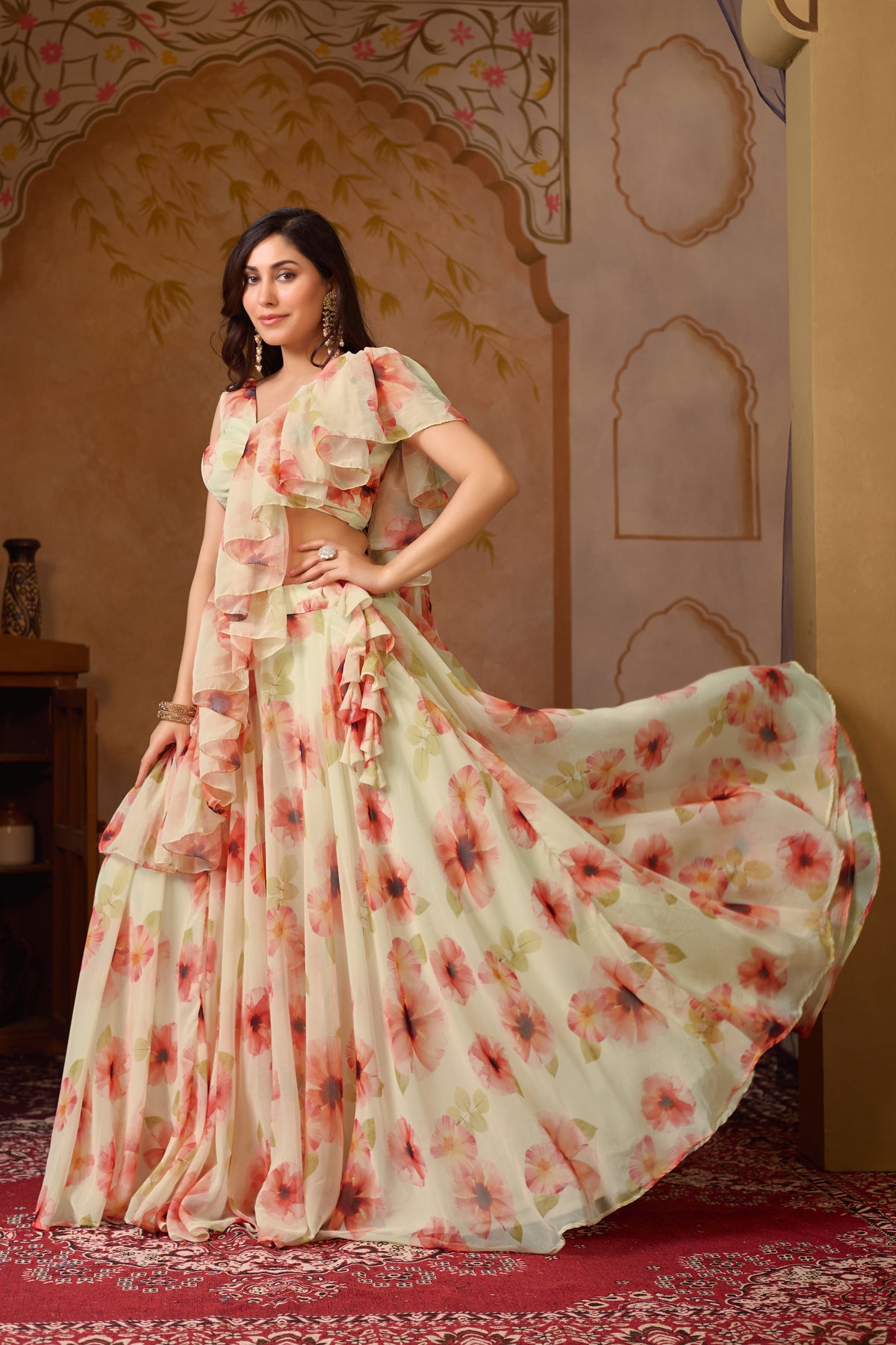 AAKRISH DESIGNERS TRANDING NAVRATRI COLLECTION LENGHA CHOLI 2026
