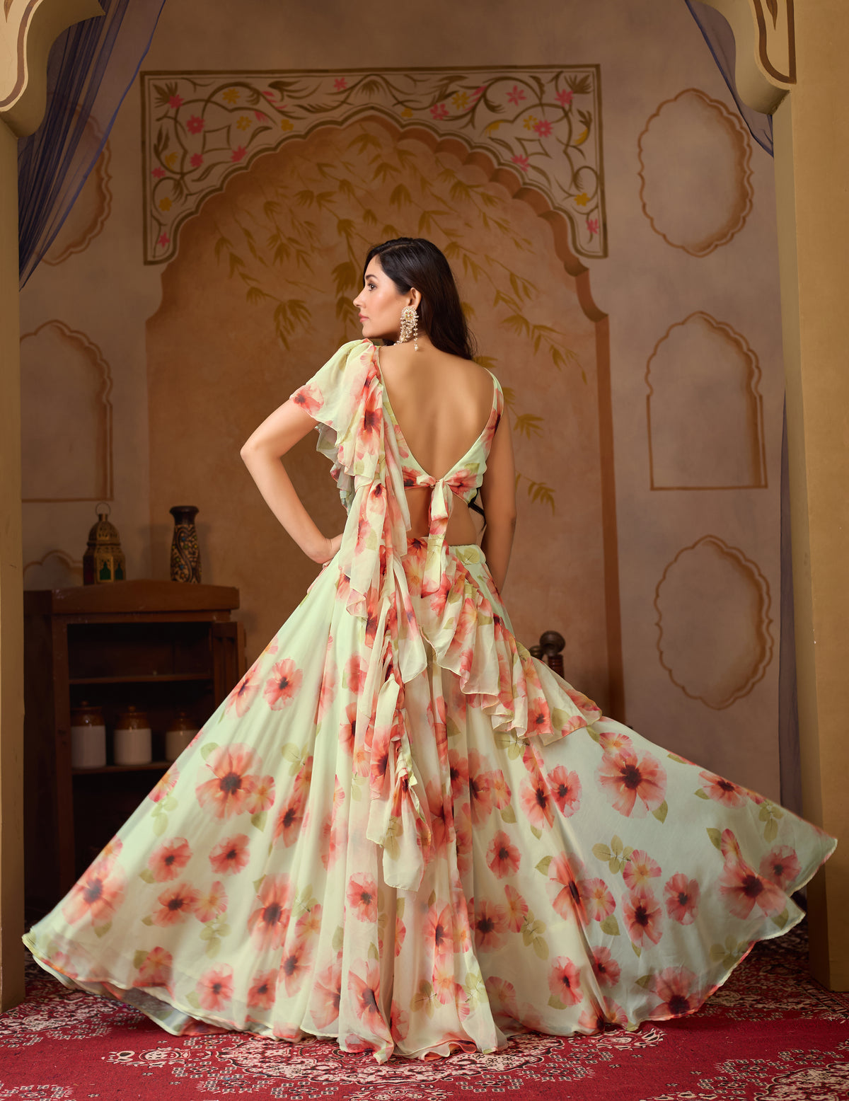 AAKRISH DESIGNERS TRANDING NAVRATRI COLLECTION LENGHA CHOLI 2026