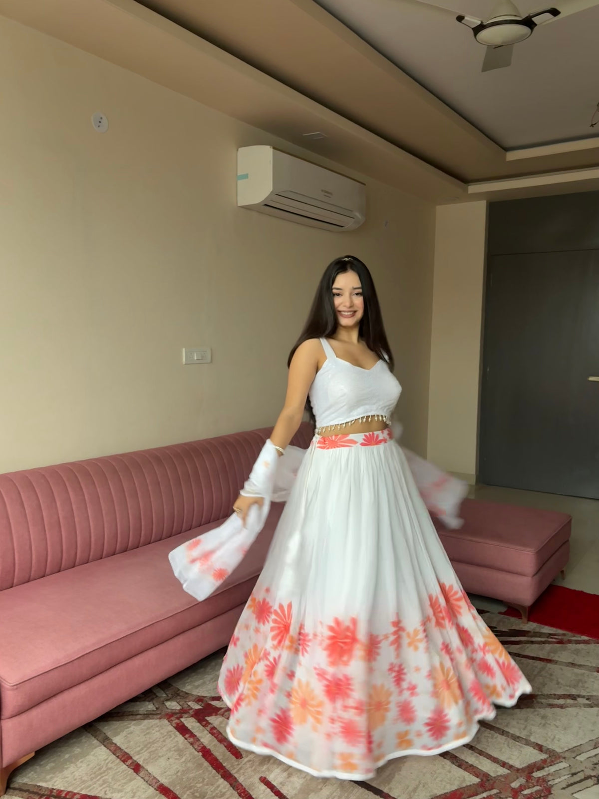AAKRISH DESIGNERS TRANDING NAVRATRI COLLECTION  LENGHA CHOLI 2026