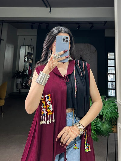 AAKRISH DESIGNERS Garba Glam Tops