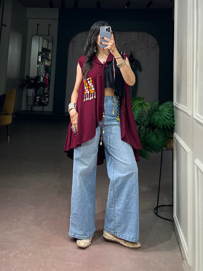 AAKRISH DESIGNERS Garba Glam Tops