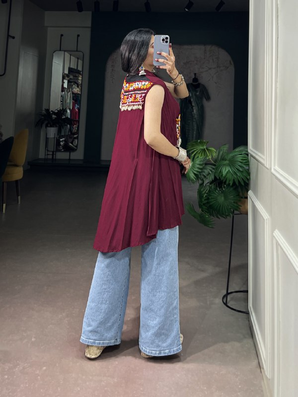 AAKRISH DESIGNERS Garba Glam Tops
