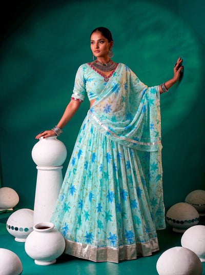 TRANDING AAKRISH DESIGNERS LENGHA CHOLI 2026
