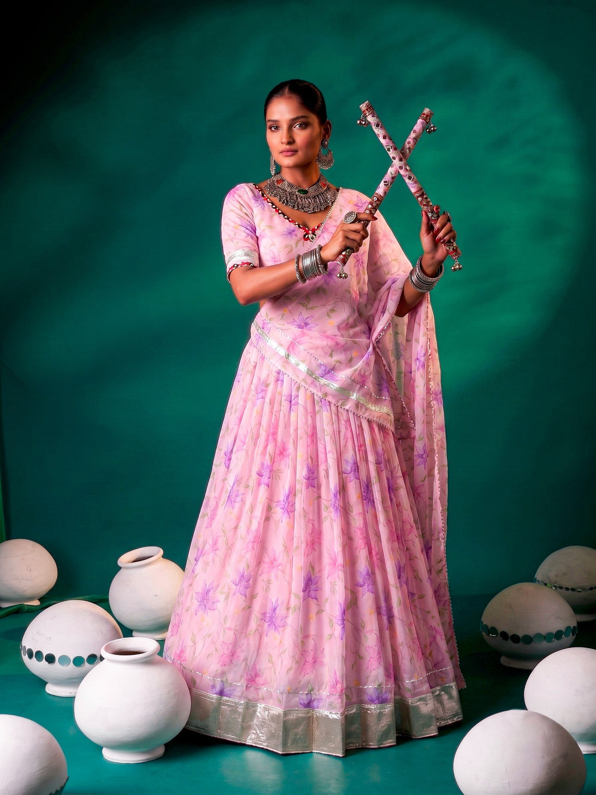 TRANDING AAKRISH DESIGNERS LENGHA CHOLI 2026