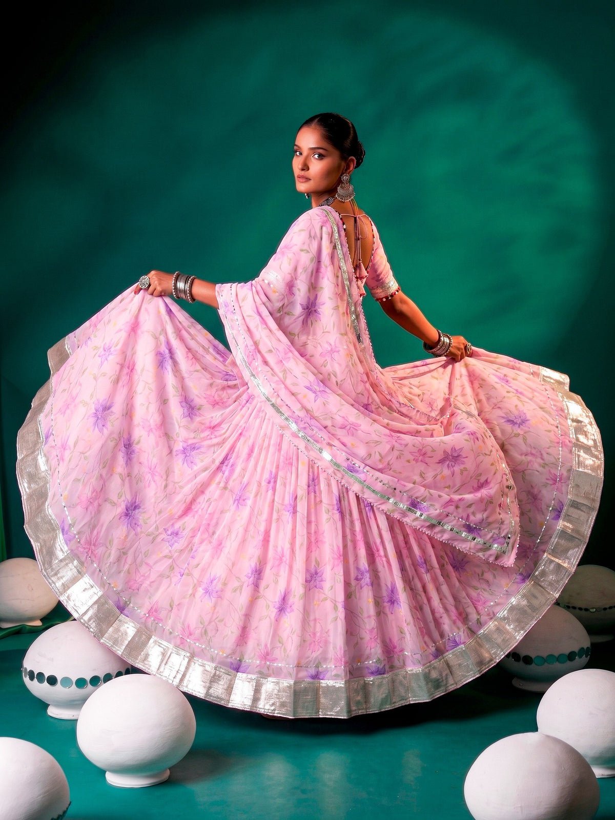 TRANDING AAKRISH DESIGNERS LENGHA CHOLI 2026