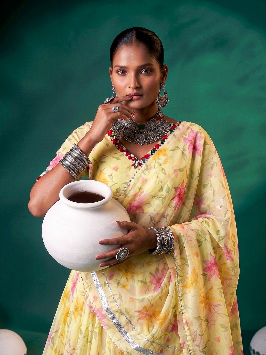 TRANDING AAKRISH DESIGNERS LENGHA CHOLI 2026