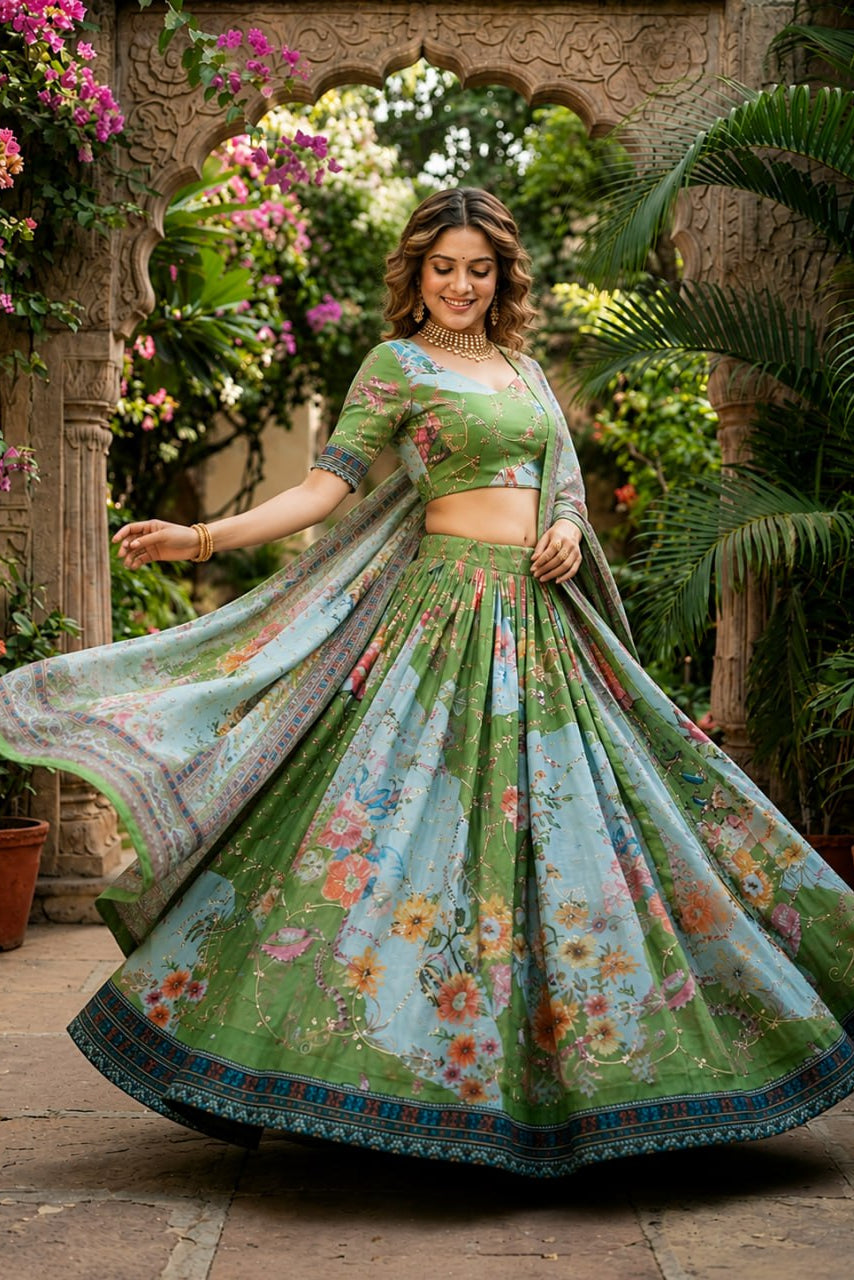 AAKRISH DESIGNERS PRESENTING NEW &TRENDING PARTYWEAR NAVRATRI COLLECTION CHOLI