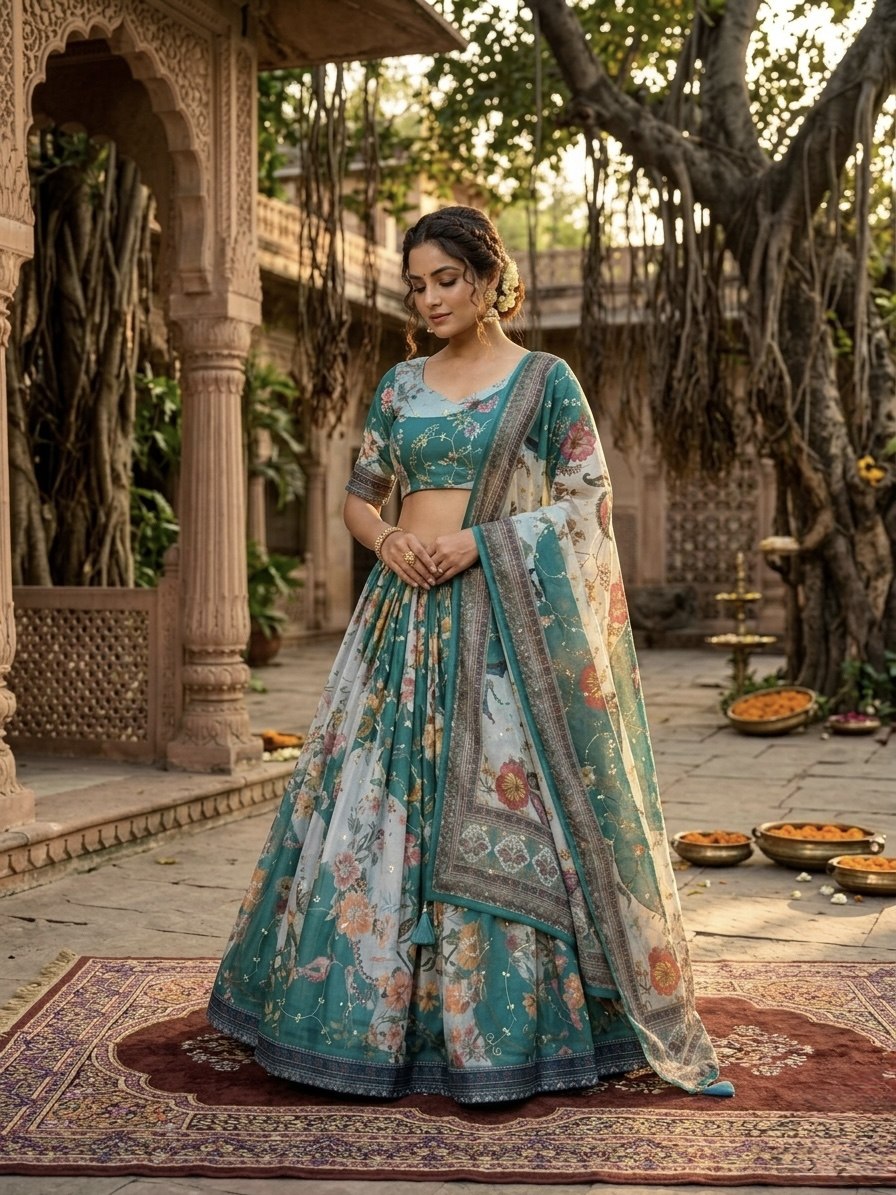 AAKRISH DESIGNERS PRESENTING NEW &TRENDING PARTYWEAR NAVRATRI COLLECTION CHOLI