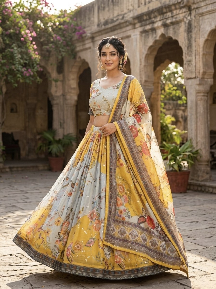 AAKRISH DESIGNERS PRESENTING NEW &TRENDING PARTYWEAR NAVRATRI COLLECTION CHOLI