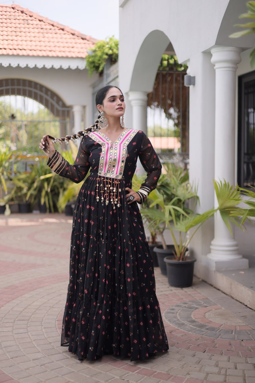 AAKRISH DESIGNERS NEW PATTERN NAVRATRI COLLECTION 2026