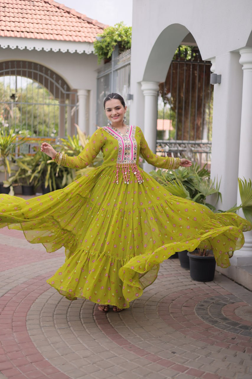 AAKRISH DESIGNERS NEW PATTERN NAVRATRI COLLECTION 2026