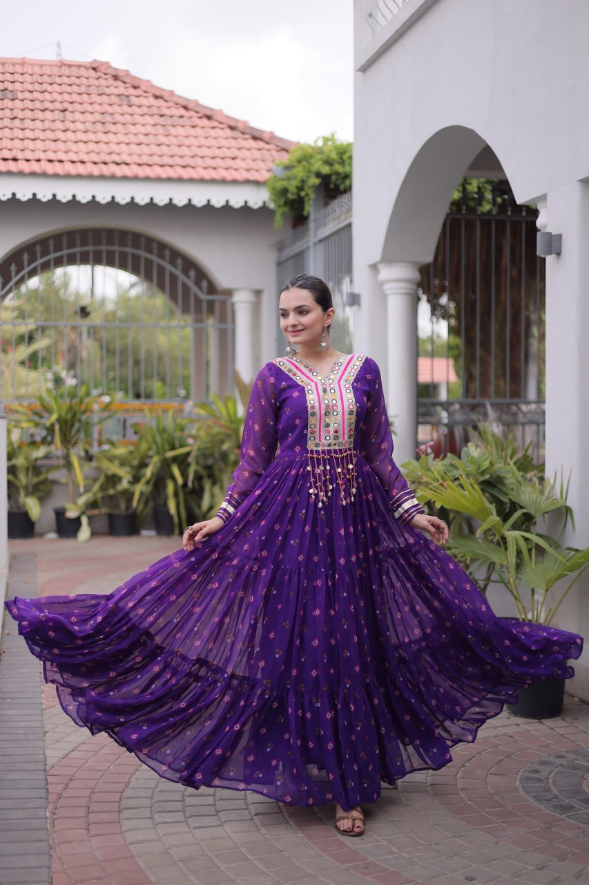AAKRISH DESIGNERS NEW PATTERN NAVRATRI COLLECTION 2026