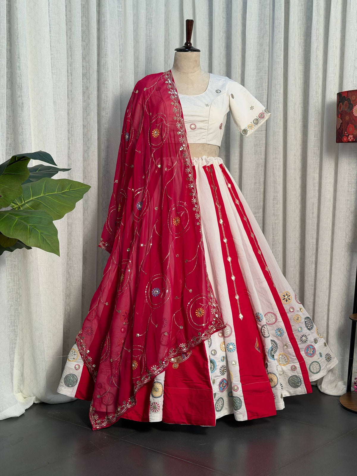 AAKRISH DESIGNERS NEW PATTERN LENGHA CHOLI 2026