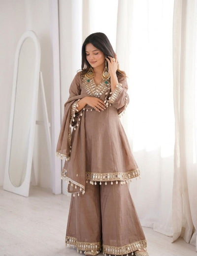 Aakrish Designers Tranding Plazzo Set 9Colour Available
