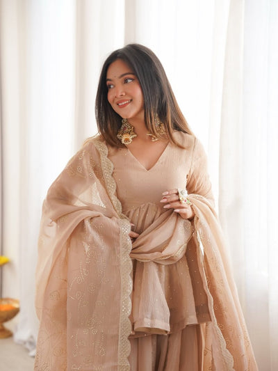 AAKRISH DESIGNERS TRANDING SUIT SET