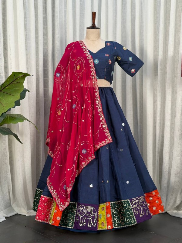 AAKRISH DESIGNERS NEW PATTERN LENGHA CHOLI 2026