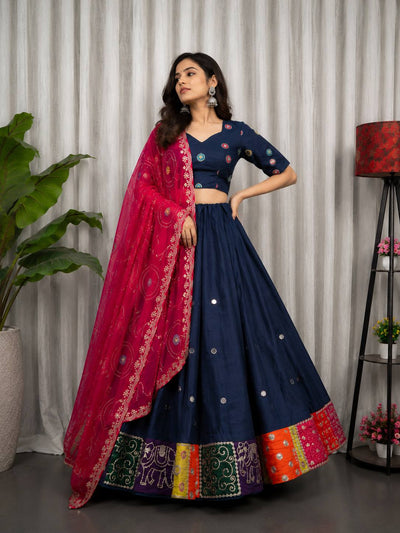 AAKRISH DESIGNERS NEW PATTERN LENGHA CHOLI 2026