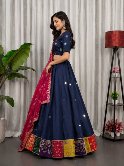 AAKRISH DESIGNERS NEW PATTERN LENGHA CHOLI 2026