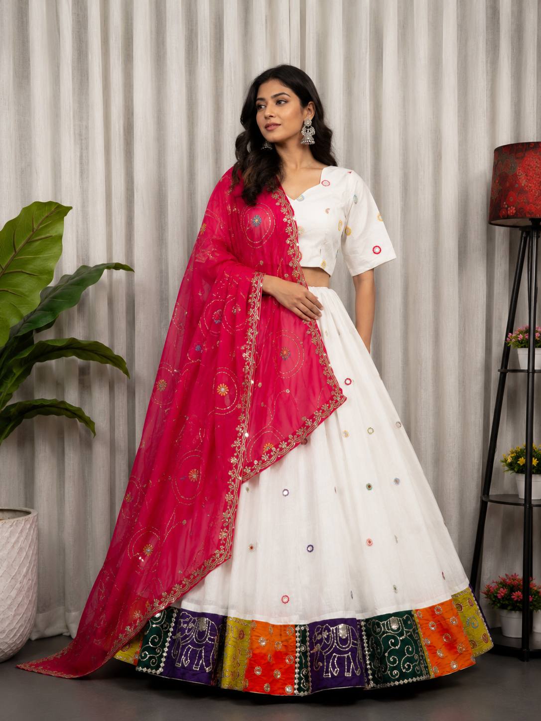 AAKRISH DESIGNERS NEW PATTERN LENGHA CHOLI 2026