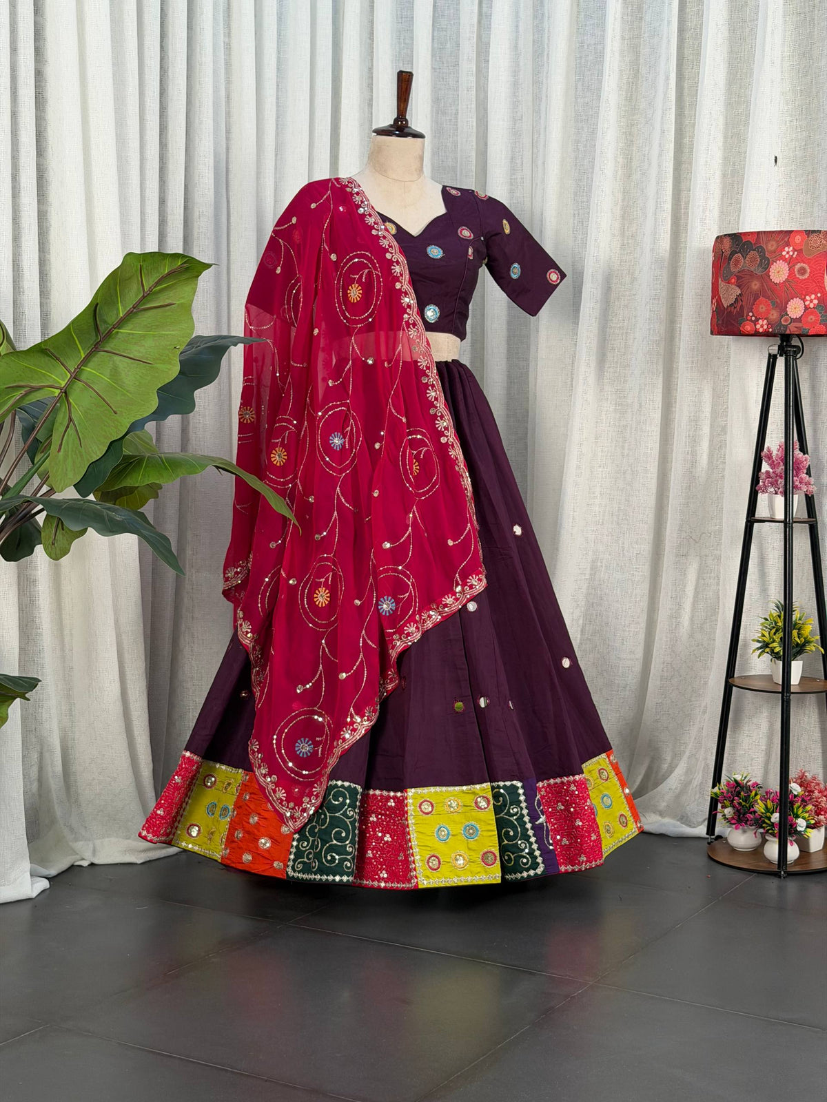 AAKRISH DESIGNERS NEW PATTERN LENGHA CHOLI 2026