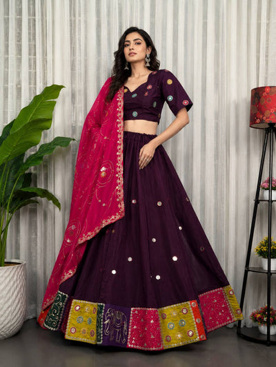 AAKRISH DESIGNERS NEW PATTERN LENGHA CHOLI 2026