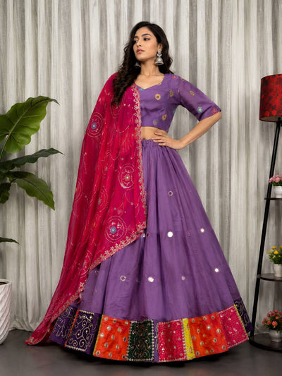 AAKRISH DESIGNERS NEW PATTERN LENGHA CHOLI 2026