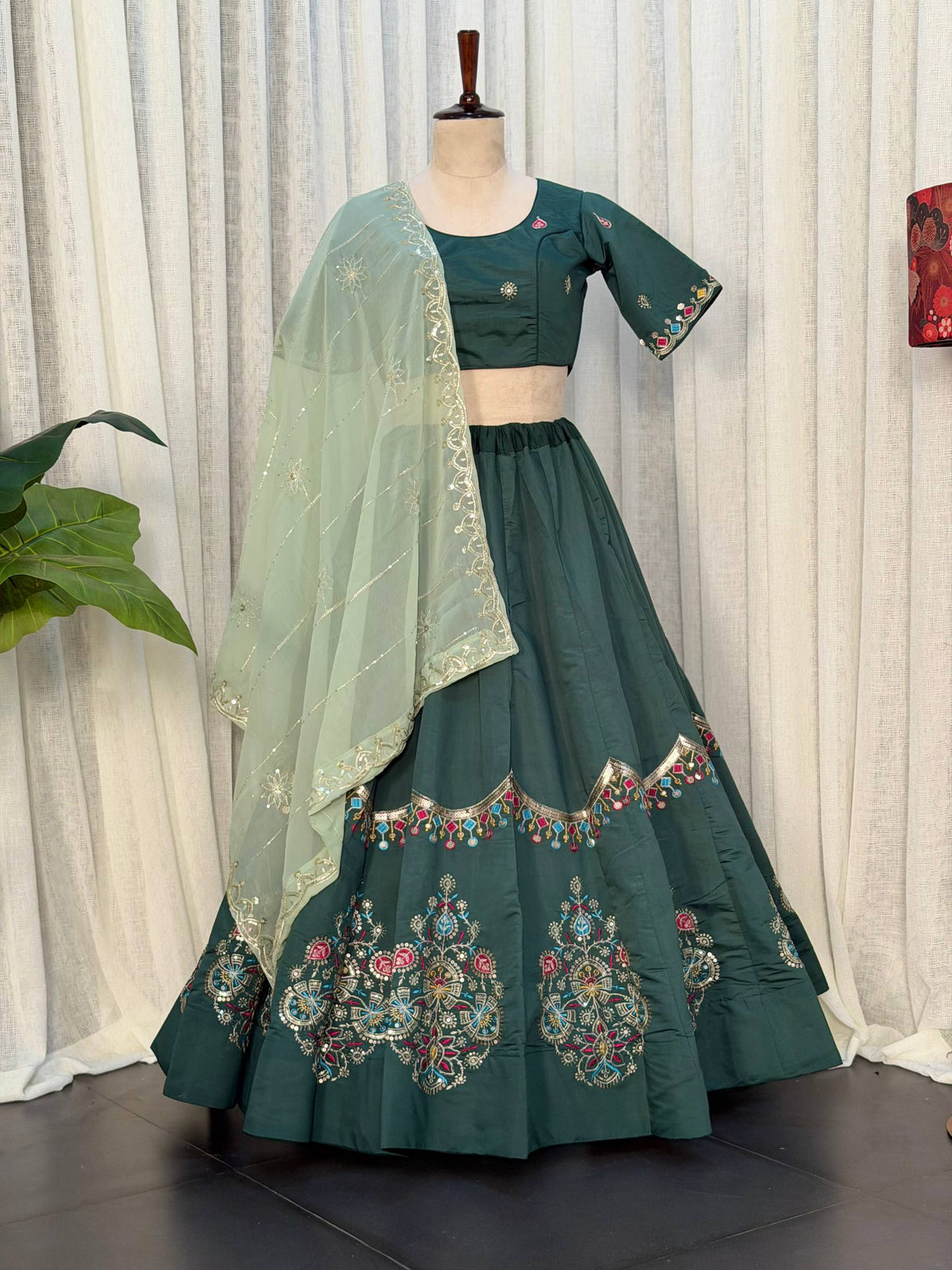 AAKRISH DESIGNERS NEW PATTERN LENGHA CHOLI 2026