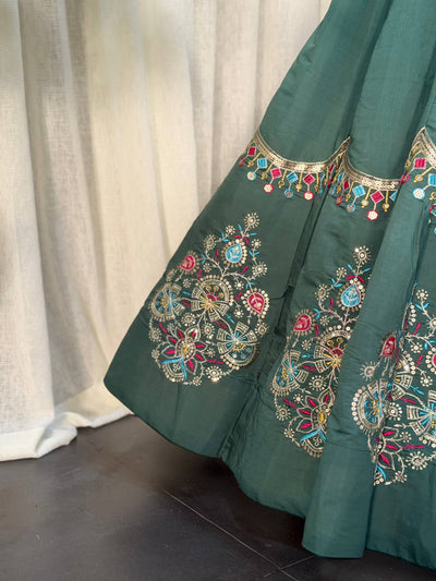 AAKRISH DESIGNERS NEW PATTERN LENGHA CHOLI 2026