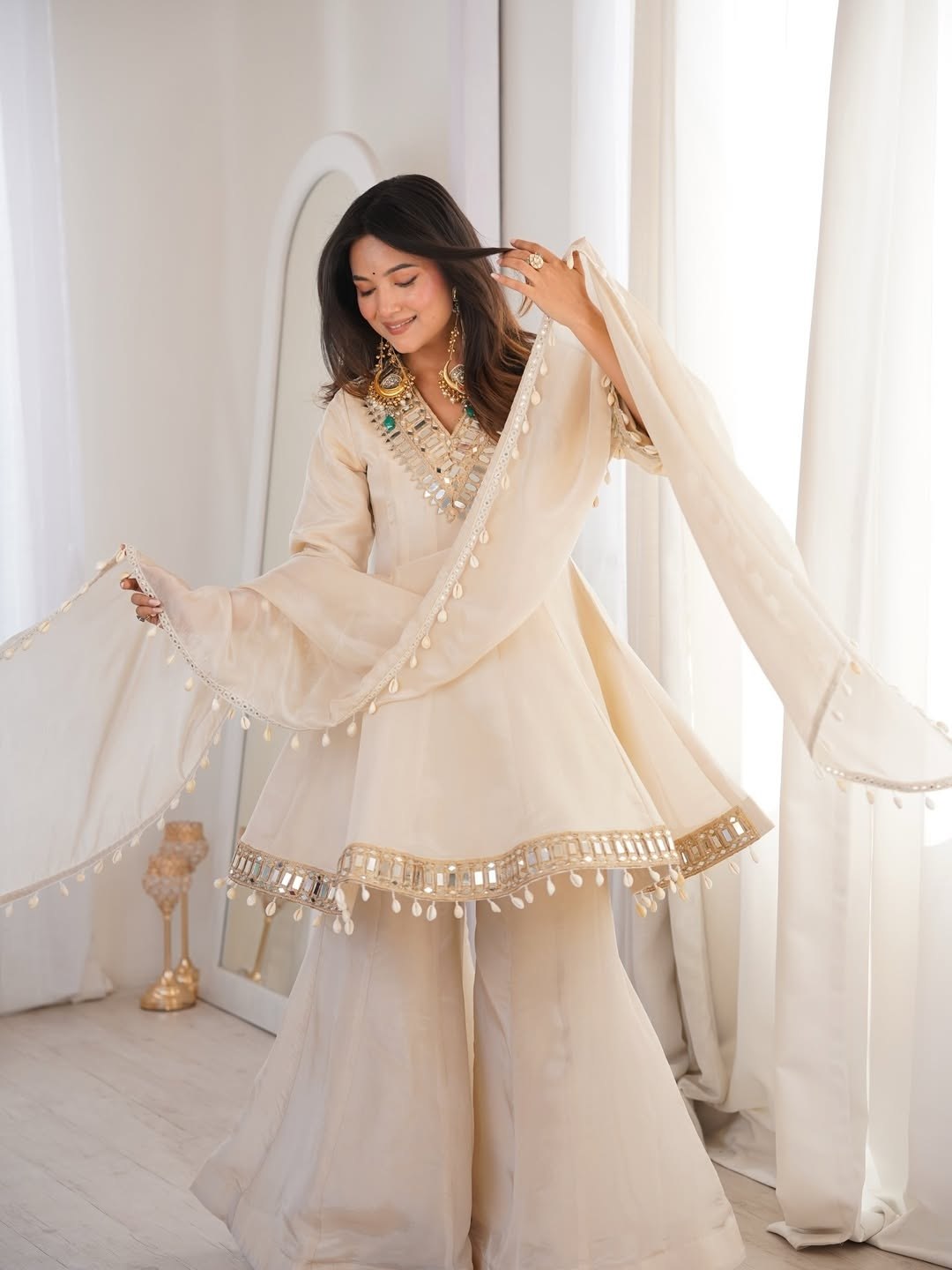 Aakrish Designers Tranding Plazzo Set 9Colour Available