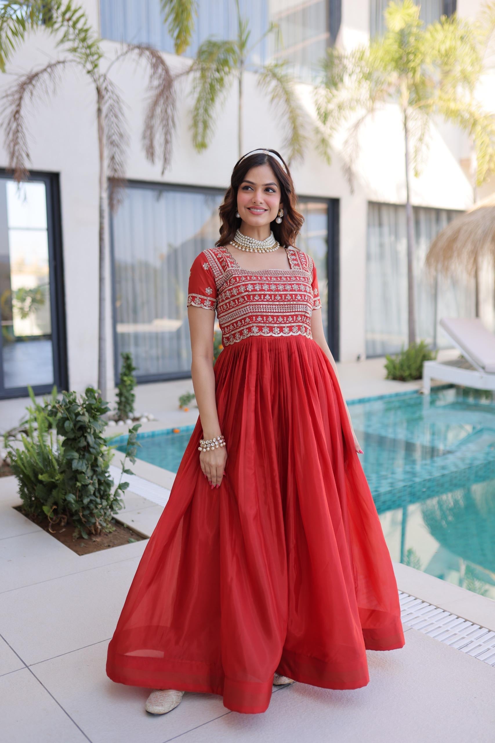 PREMIUM AAKRISH DESIGNER READYMADE GOWN COLLECTIONS