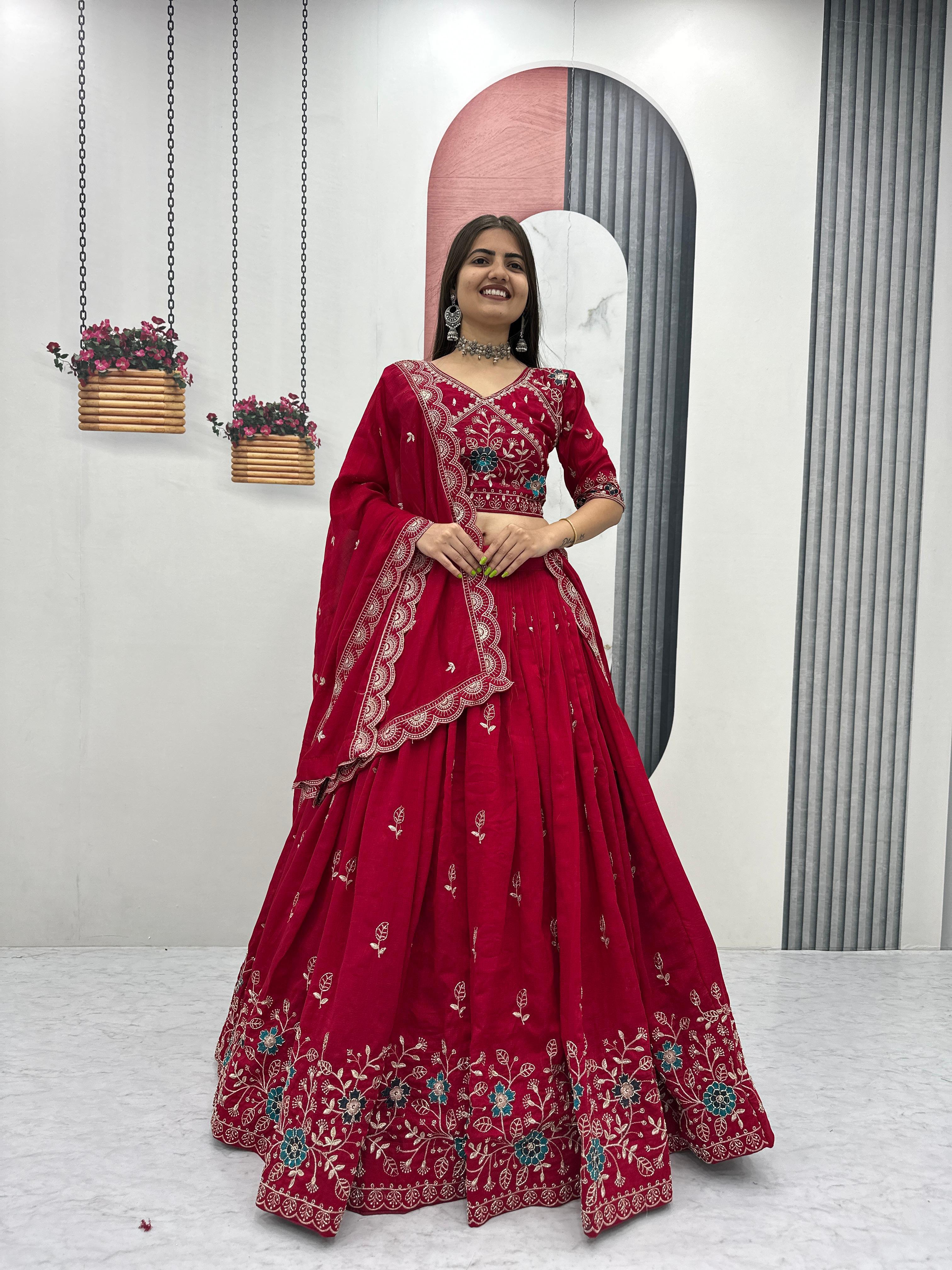 Aakrish Designers Launching New Festival Lehenga Choli