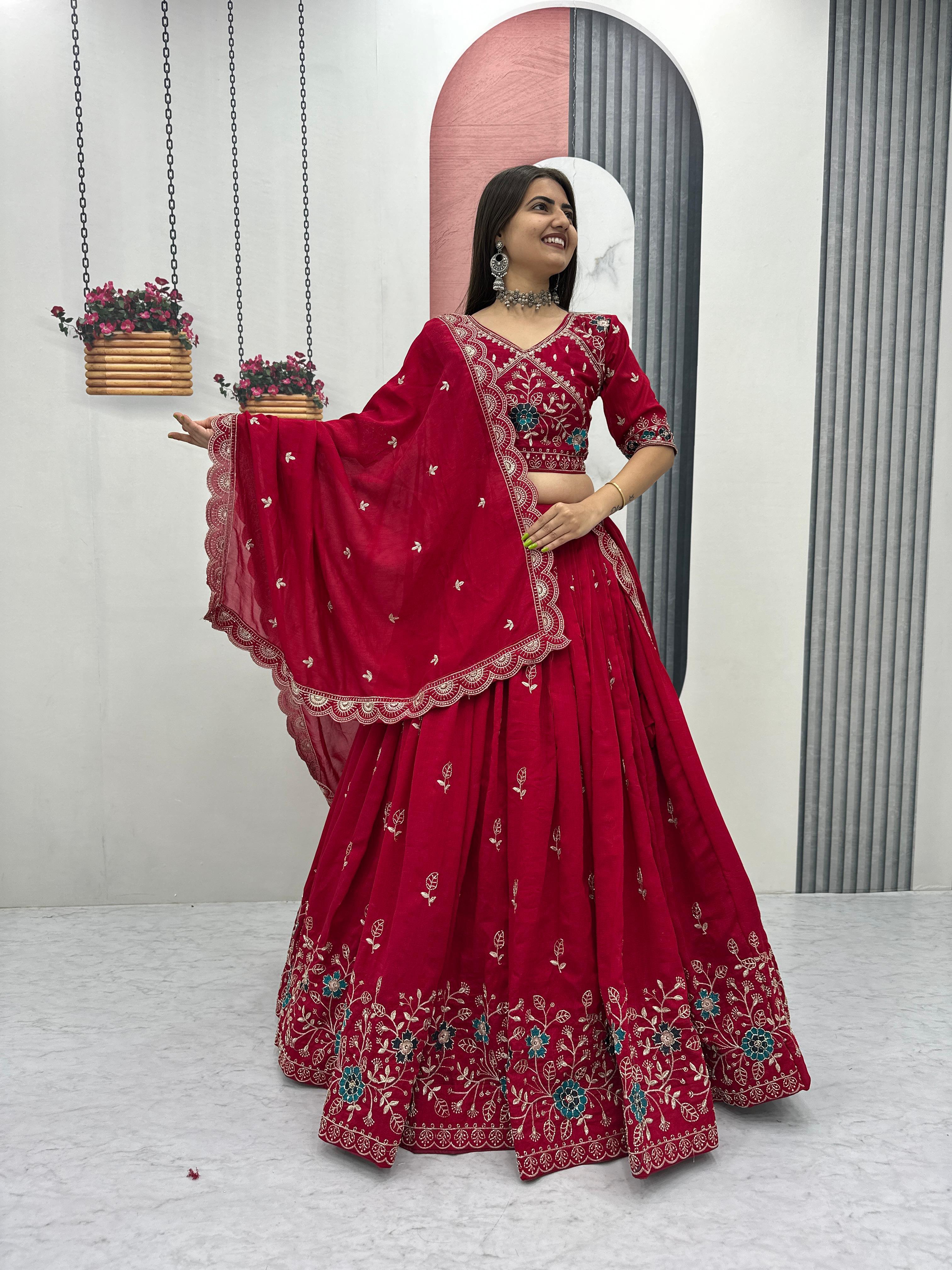 Aakrish Designers Launching New Festival Lehenga Choli