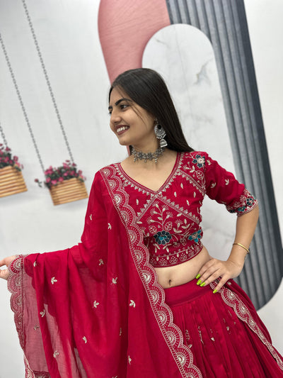 Aakrish Designers Launching New Festival Lehenga Choli