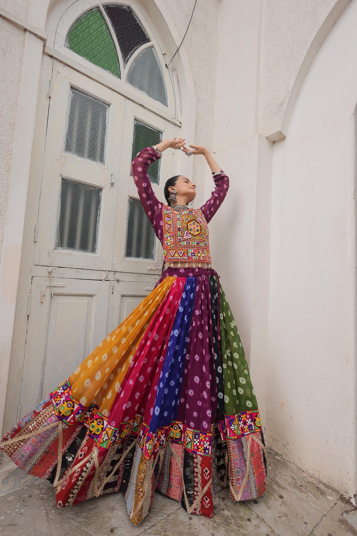 AAKRISH DESIGNERS NAVRATRI LEHENGA CHOLI COLLECTIONS