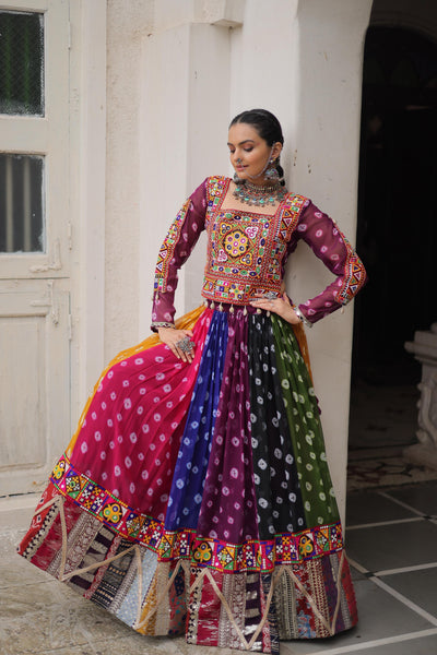 AAKRISH DESIGNERS NAVRATRI LEHENGA CHOLI COLLECTIONS