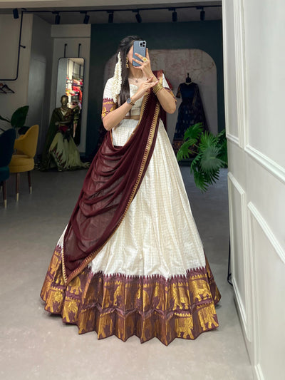 AAKRISH TRANDING SOUTH TEST NAVRATRI COLLECTION LENGHA CHOLI 2026
