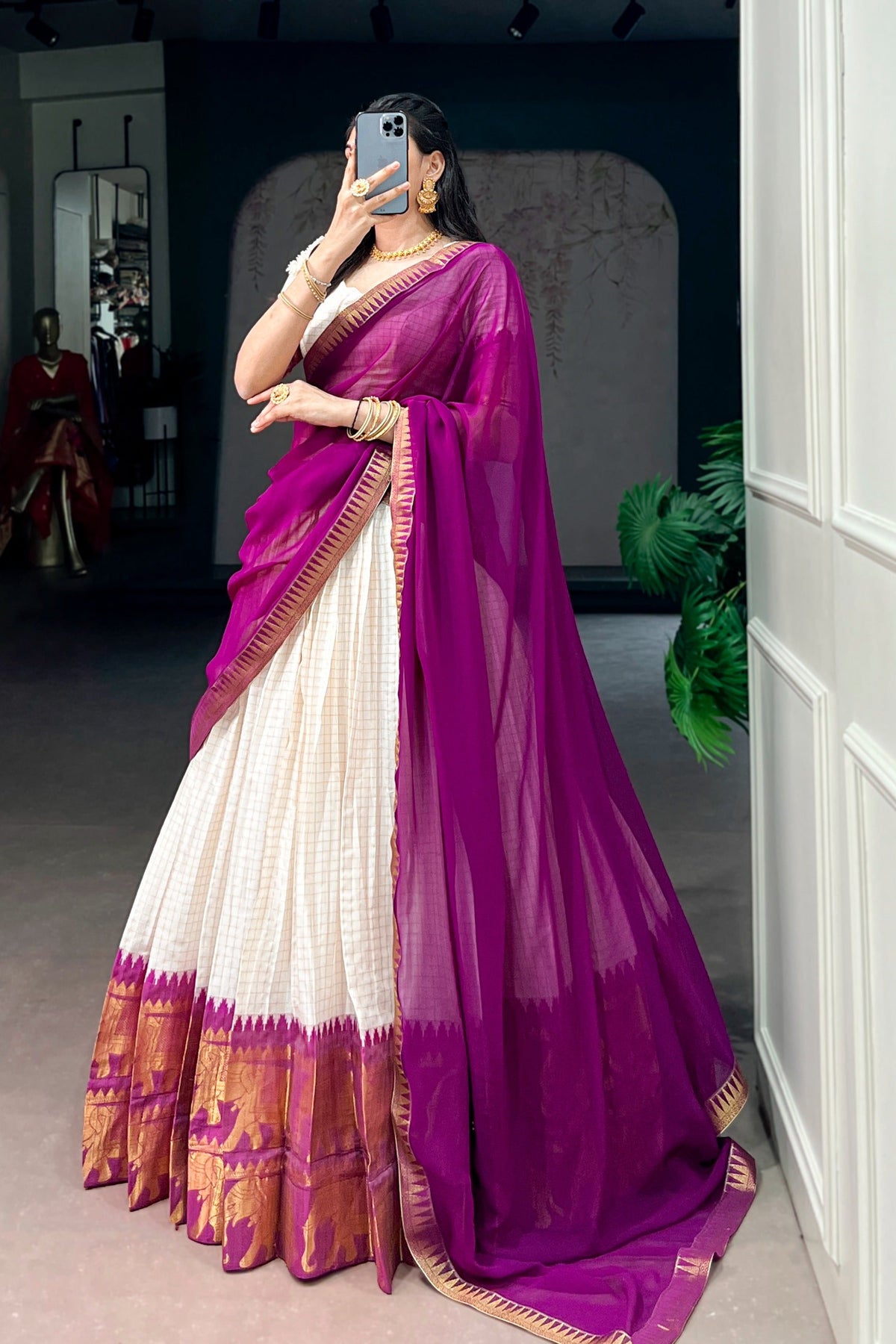 AAKRISH TRANDING SOUTH TEST NAVRATRI COLLECTION LENGHA CHOLI 2026