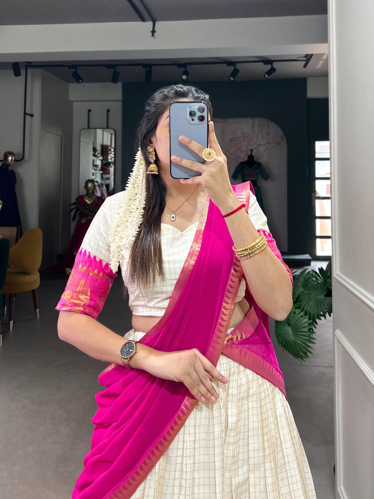 AAKRISH TRANDING SOUTH TEST NAVRATRI COLLECTION LENGHA CHOLI 2026