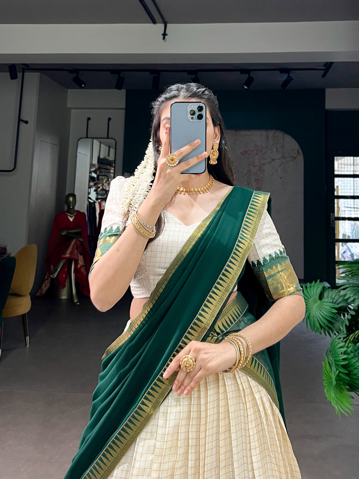 AAKRISH TRANDING SOUTH TEST NAVRATRI COLLECTION LENGHA CHOLI 2026